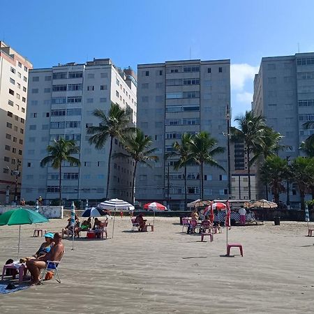 Apartamento Pe Na Areia Vila Caicara Praia Grande  Luaran gambar