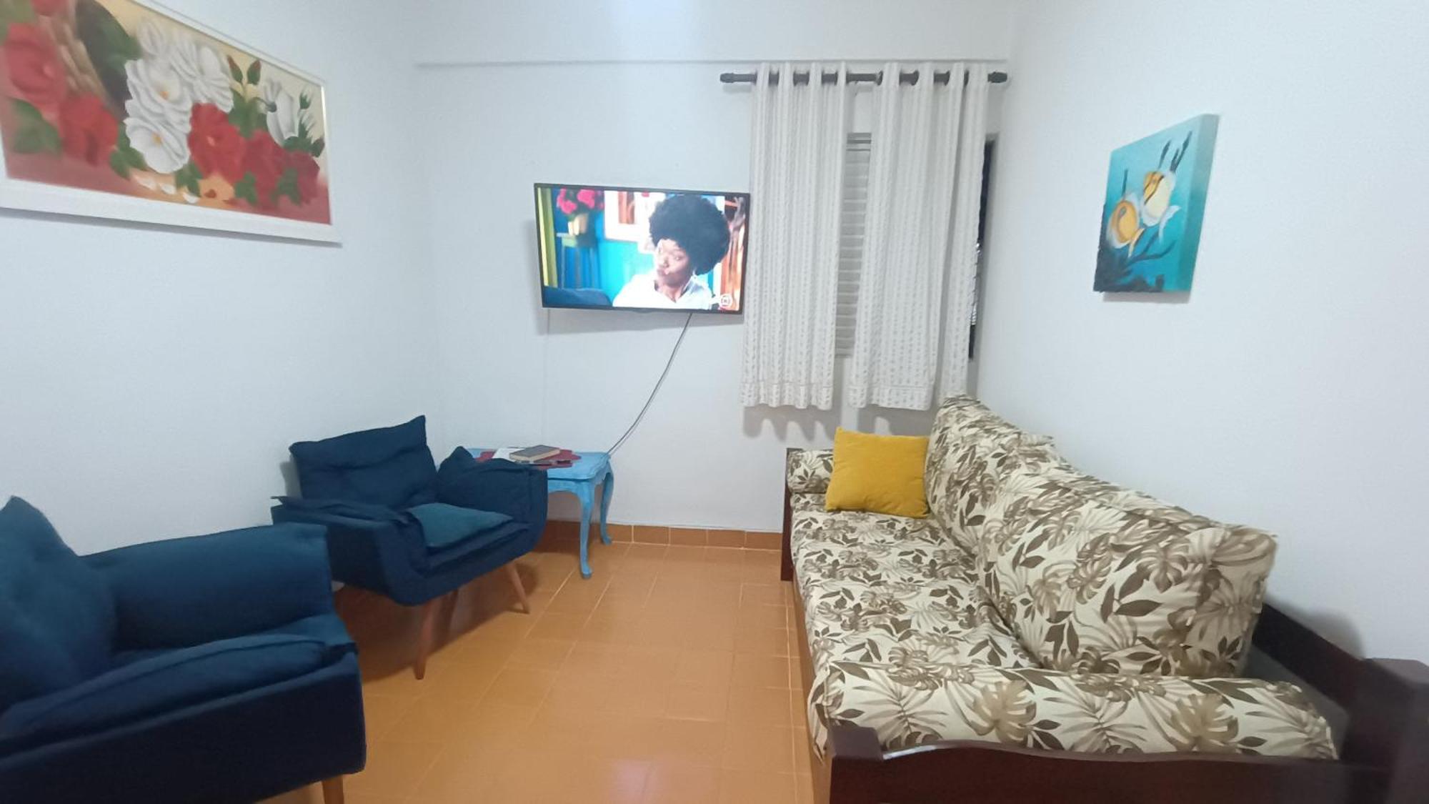 Apartamento Pe Na Areia Vila Caicara Praia Grande  Luaran gambar